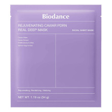 Гідрогелева маска Biodance Rejuvenating Caviar PDRN Real Deep Mask 1 шт