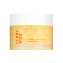 Крем з ніацинамідом та юдзу K-SECRET SEOUL 1988 Capsule Cream: Niacinamide 5% + Yuja 50 мл