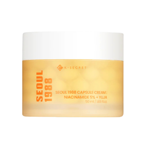 Крем з ніацинамідом та юдзу K-SECRET SEOUL 1988 Capsule Cream: Niacinamide 5% + Yuja 50 мл