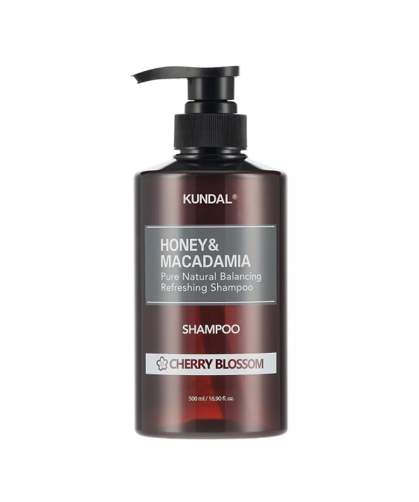 Шампунь для волосся KUNDAL Honey & Macadamia Natural Shampoo 500 мл CHERRY BLOSSOM