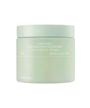 Відлущуючі тонер-педи Celimax Heartleaf BHA Peeling Pad 60 шт