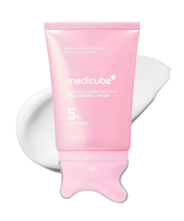 Крем для обличчя та шиї medicube PDRN Collagen Gua Sha Neck Wrinkle Cream 90 г
