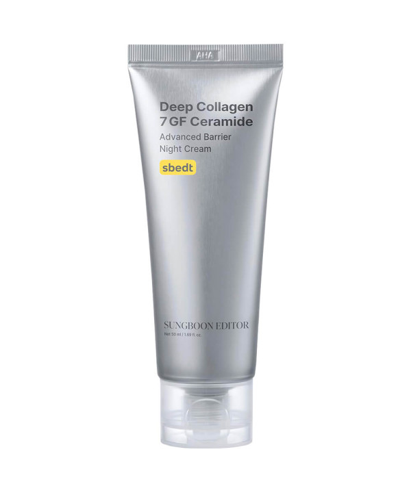 Бар'єрний крем Sungboon Editor Deep Collagen 7GF Ceramide Advanced Barrier Night Cream 50 мл