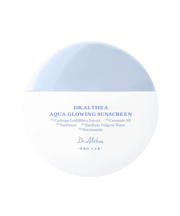 Зволожуючий сонцезахисний крем Dr.Althea Aqua Glowing Sunscreen SPF50+ PA++++ 45 мл