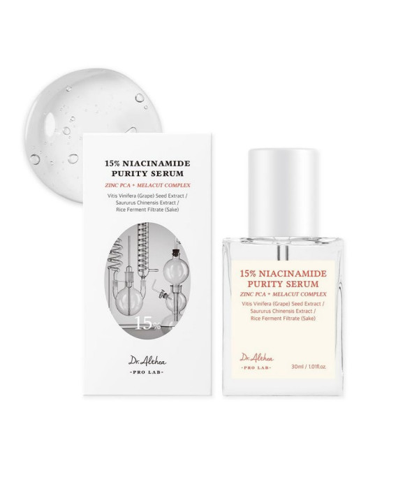 Сироватка з ніацинамідом та цинком Dr. Althea 15% Niacinamide Purity Serum 30 мл