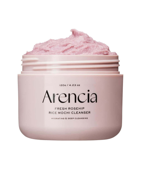Очищувальний засіб для обличчя Arencia Fresh Rosehip Rice Mochi Cleanser 120 мл