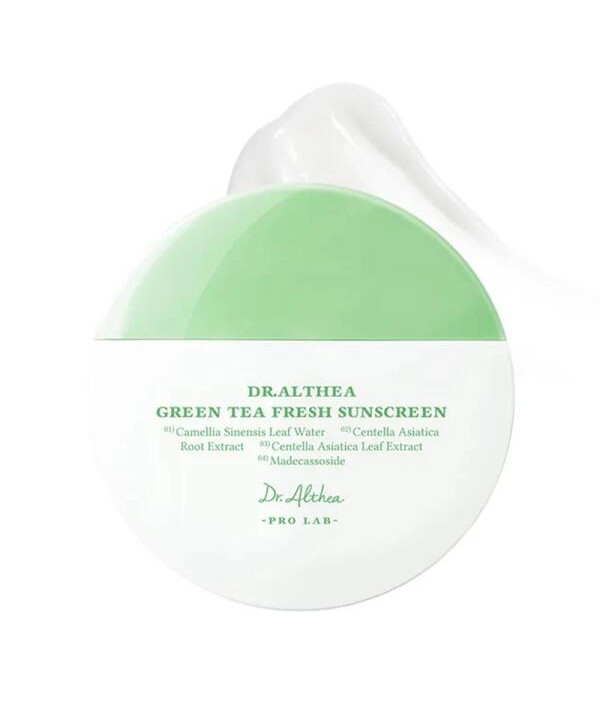 Сонцезахисний крем Dr. Althea Green Tea Fresh Sunscreen SPF50+ PA++++ 45 мл