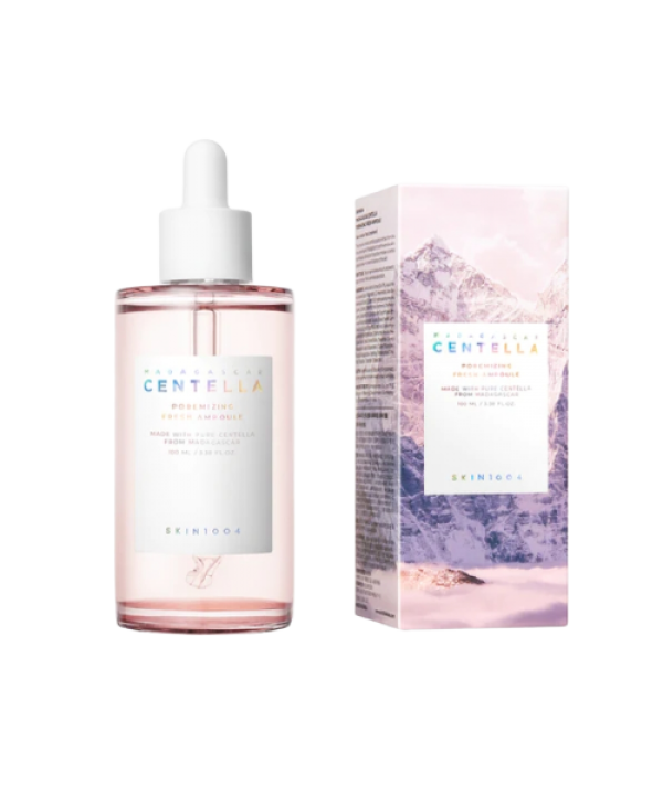 Сироватка для еластичності шкіри та звуження пор SKIN1004 Madagascar Centella Poremizing Fresh Ampoule 100 мл