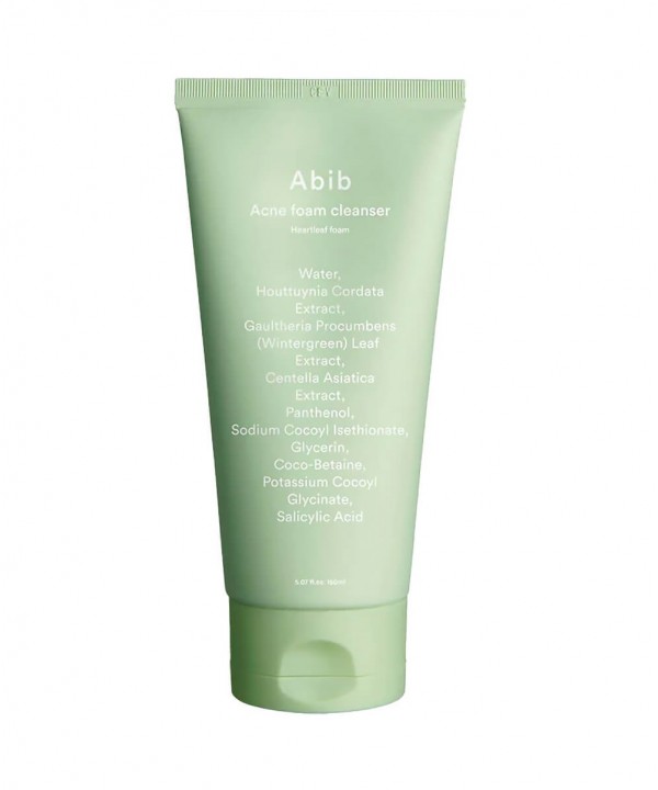 Очищуюча пінка Abib Acne Foam Cleanser Heartleaf Foam 150 мл